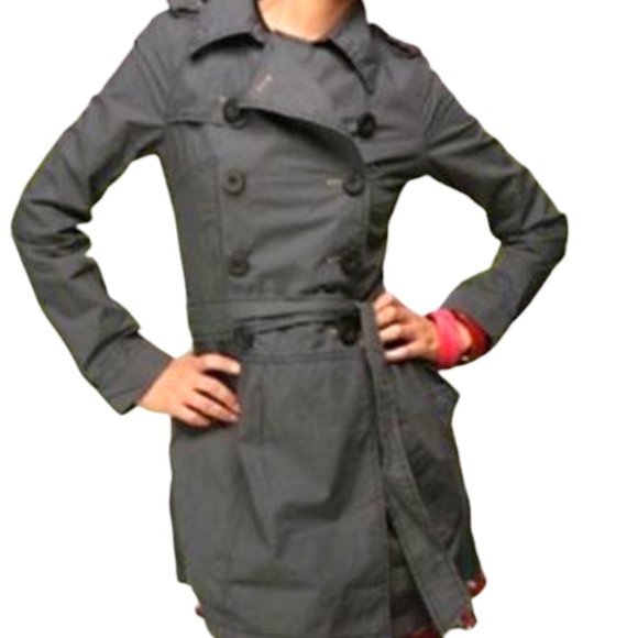 Free People Trench Coat Size 2 - Picture 4 of 8